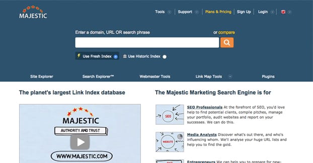 Majestic SEO Free
